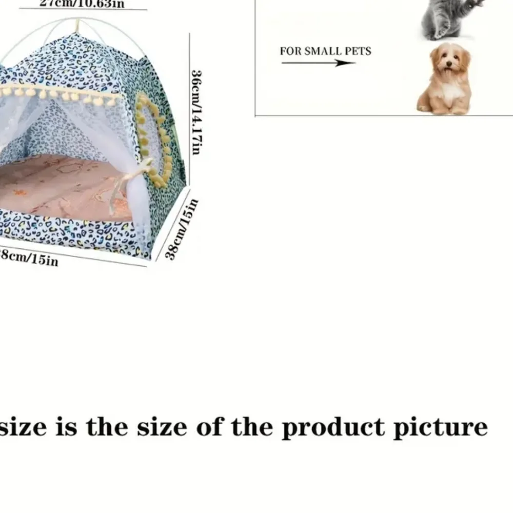 PET TENT/ BED WITH MAT